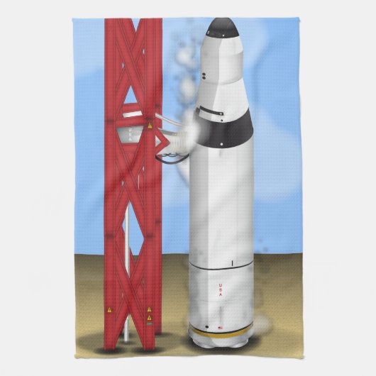 Raketenwerfer Küchentuch (Vertikal)