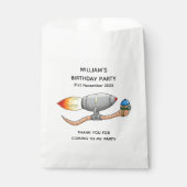 Raketenwurm Geschenktütchen (Vorderseite)