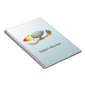 Raketenwurm Notizblock (Rechte Seite)