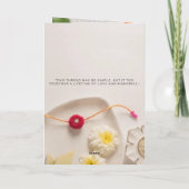 Rakhi Card Dankeskarte (Rückseite)