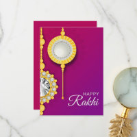 Rakhi Card für Bruder
