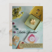 Rakhi Flat card Feiertagskarte (Vorne/Hinten)