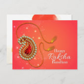 Rakhi Special Postcard Postkarte (Vorne/Hinten)