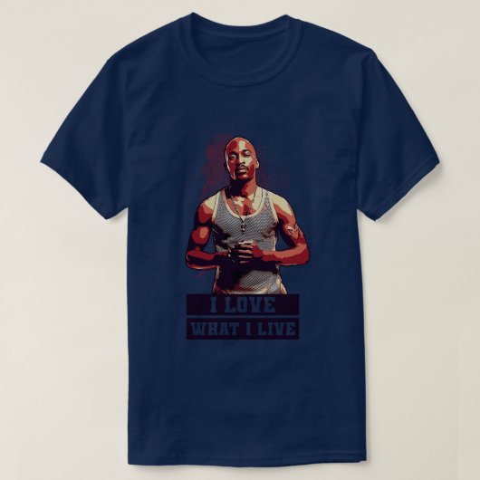 Rakim Zitat T-Shirt (Design vorne)