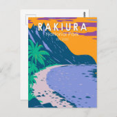 Rakiura Nationalpark Neuseeland Vintag Postkarte (Vorne/Hinten)