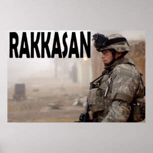 Rakkasan 101. Im Flugzeug Poster