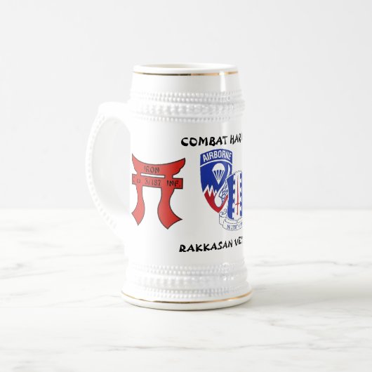 RAKKASAN C Co. 3/187 BEER-STEIN, TASSE, Bierglas (Vorderseite Links)