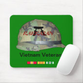 Rakkasan Vietnam Veteran mousepad (Mit Mouse)