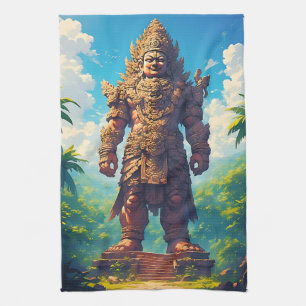 „Raksasa Nusantara“ (Riese des Archipels) Geschirrtuch