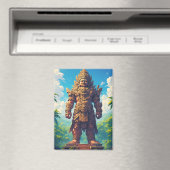 „Raksasa Nusantara“ (Riese des Archipels) Magnet (In Situ (Geschirrspüler))