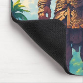 „Raksasa Nusantara“ (Riese des Archipels) Mousepad (Ecke)