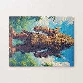 „Raksasa Nusantara“ (Riese des Archipels) Puzzle (Horizontal)
