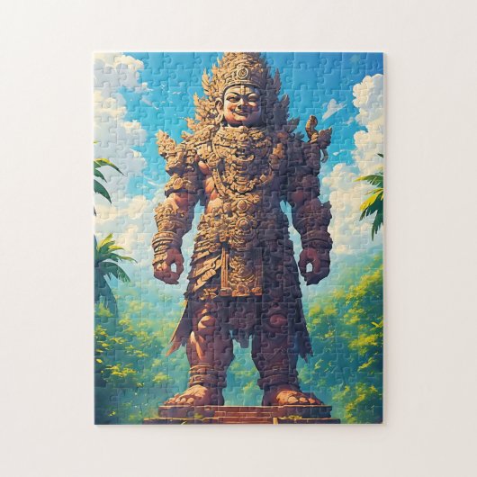 „Raksasa Nusantara“ (Riese des Archipels) Puzzle (Vertikal)