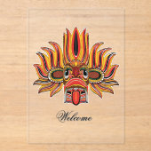 Raksha Acryleinladungen (Vorderseite)