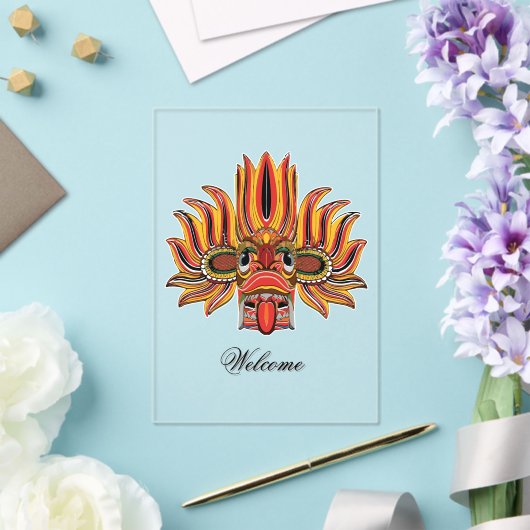 Raksha Acryleinladungen (In Situ (Hochzeit))