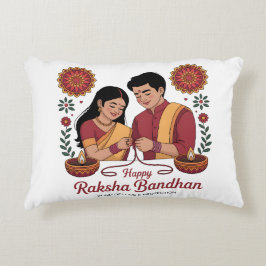 Raksha Bandhan Akzent-Kissen Dekokissen