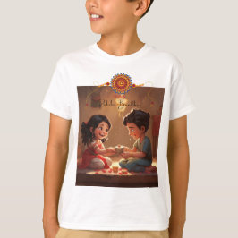Raksha Bandhan Brother und Sister Kids T - Shirt