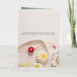 Raksha Bandhan Card Dankeskarte
