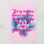 Raksha Bandhan Card Feiertagskarte (Vorne/Hinten)