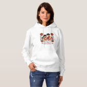 Raksha Bandhan Damen Pullover Kapuzenpullover (Vorne ganz)