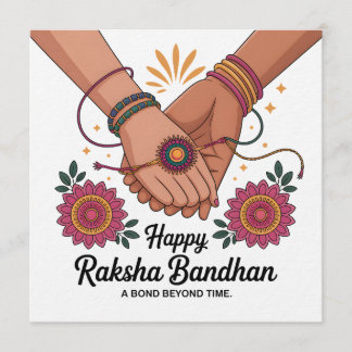 Raksha Bandhan Einladung