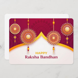 Raksha Bandhan Feiertagskarte
