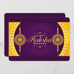 Raksha Bandhan Feiertagskarte