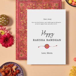Raksha bandhan, Happy Rakhi Card, Feiertagskarte