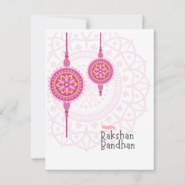 Raksha Bandhan Holiday Card Feiertagskarte
