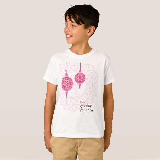 Raksha Bandhan Kids T - Shirt (Vorne ganz)