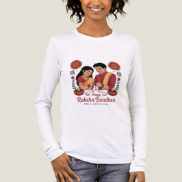 Raksha Bandhan Langarmshirt für Damen Tri-Blend Shirt