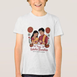 Raksha Bandhan Youth Tri-blend T-Shirt Tri-Blend Shirt