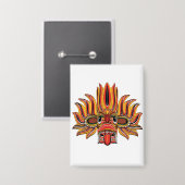 Raksha Button (Vorderseite/Rückseite)