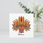 Raksha Einladung (Stehend Vorderseite)