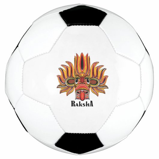 Raksha Mask Fußball (Vorderseite)