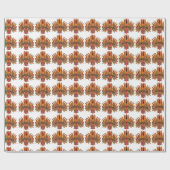 Raksha Mask Geschenkpapier (Flach)