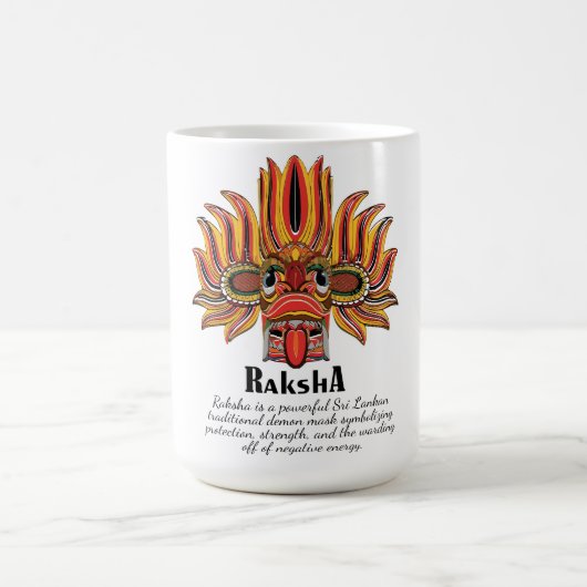 Raksha Mask Kaffeetasse (Mittel)