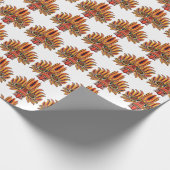 Raksha-Maske Geschenkpapier (Ecke)