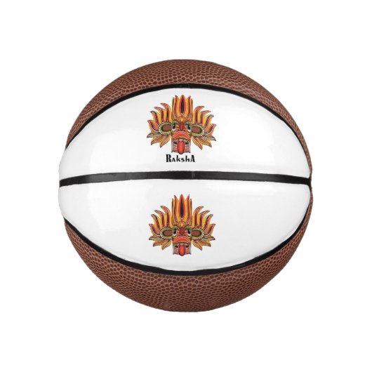 Raksha-Maske Mini Basketball (Vorderseite)