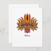 Raksha RSVP Karte (Vorne/Hinten)