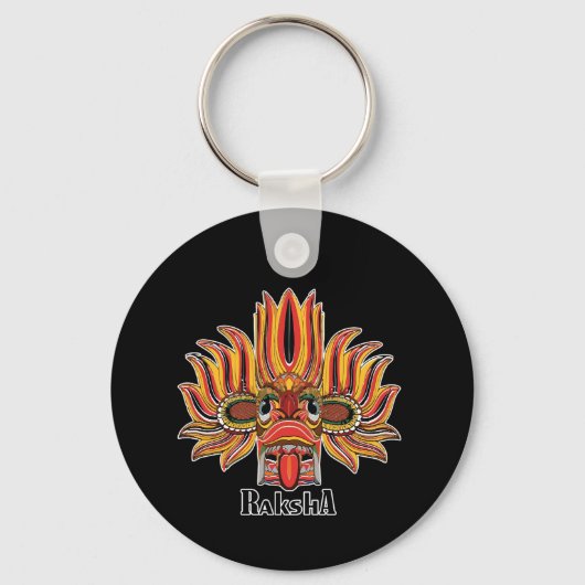 Raksha Schlüsselanhänger (Rückseite)
