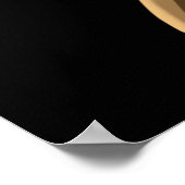 Raku Healing Reiki Symbol Hand Drawing Art Poster (Ecke)