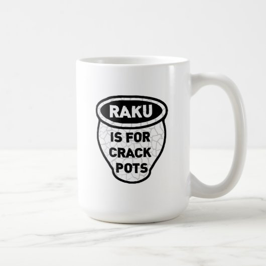 Raku ist für Sprungs-Topf-Töpfer Kaffeetasse (Rechts)