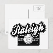 Raleigh Classic Postkarte (Vorne/Hinten)
