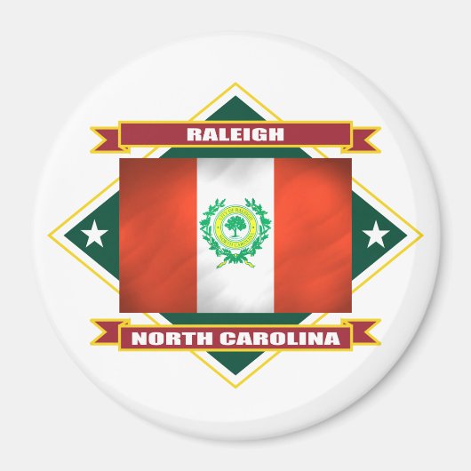 Raleigh Diamond Magnet (Vorne)