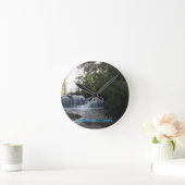 Raleigh Falls Runde Wanduhr (Zuhause)
