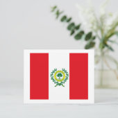 Raleigh Flag Postkarte (Stehend Vorderseite)