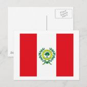 Raleigh Flag Postkarte (Vorne/Hinten)