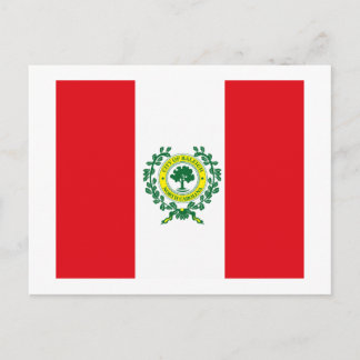 Raleigh Flag Postkarte