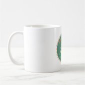 Raleigh NC Stadt Oaks Acorn Kaffeetasse (Links)